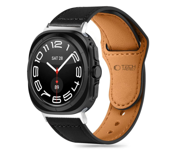 TECH-PROTECT Leatherfit do Galaxy Watch Ultra (47 mm) Black 5906302312436 - 1290799 - zdjęcie